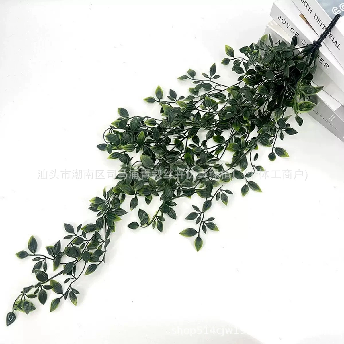 仿真绿植垂吊植物藤条植物曼陀罗尤加利壁挂式桉树藤蔓垂钓盆栽