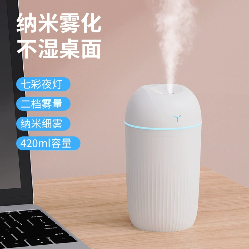 新款跨境大容量加湿器迷你车载家用桌面小型便携补水空气加湿礼品